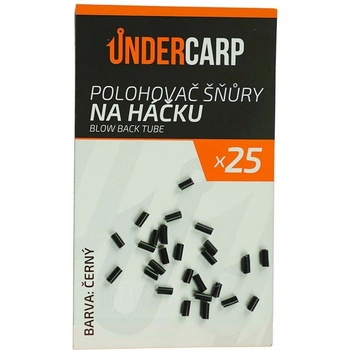 UnderCarp prevlek Blow Back Tube 1.0 mm Čierna 25 ks