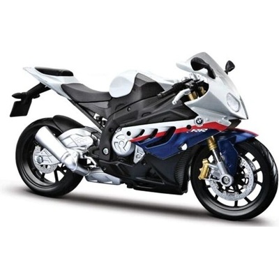 Maisto Motocykl 2010 BMW S1000RR bílá 1:12