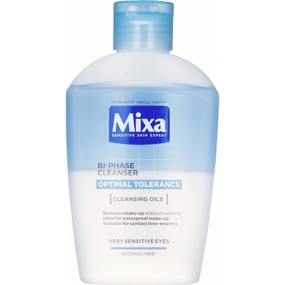 Mixa Bi-phase Cleanser Optimal Tolerance odličovač očí 125 ml