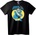 NOONEBRAND Тениска Горила Мрази Коремни Преси - 5XL, Black