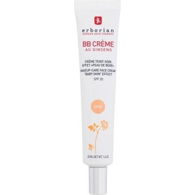 Erborian BB Crème Makeup-Care Face Cream SPF20 Ošetrujúci BB krém Doré 40 ml