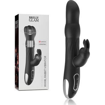 Image 1 of Въртящ се вибратор с клитор стимулатор, 24см. - Moebius Rabbit Vibrator (D-232443)