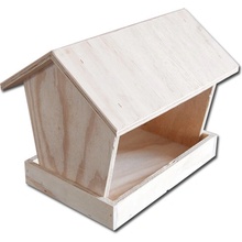 HUKA krmítko pro ptáky BIRDYFEED SQUARE šedý kámen 24,8 cm