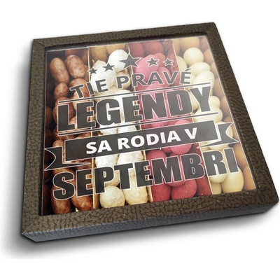 Sablio Mandle v čokoláde Tie pravé legendy sa rodia v septembri 4 x 80 g
