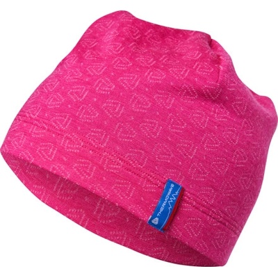 Detská čiapka Merino Thermowave Junior Magenta/Rose