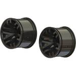 Arrma диск MT 2.8" 14mm hex черен хром (2)
