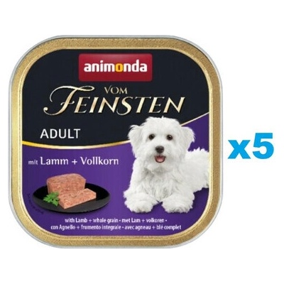 Animonda Vom Feinsten Menu Adult jahňacie s obilninami 5 x 150 g