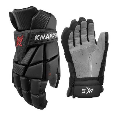 Knapper Hokejbalové rukavice AK5 v2 JR - Junior, černá, 11