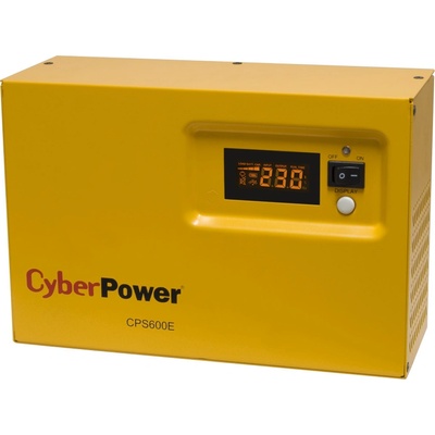 Инвертор Cyberpower 600VA/420W, 170-270 Vac, 12 Vdc, 1x Schuko, AVR, чиста синусоида | CPS600E (CPS600E)
