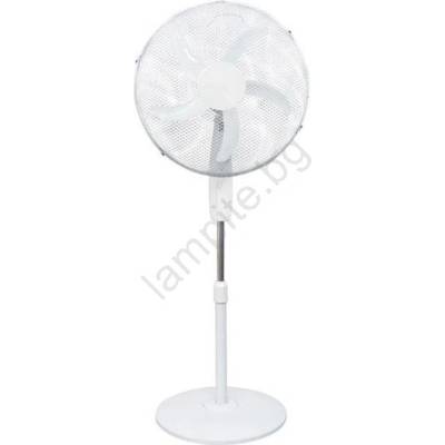 EUROLAMP Подов вентилатор 60w/230v 125 см бял (eu0723)