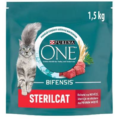 Purina ONE Sterilcat Bifensis hovädzie mäso 1.5kg