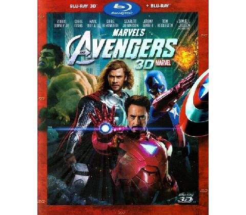Avengers 3D+2D 2BD
