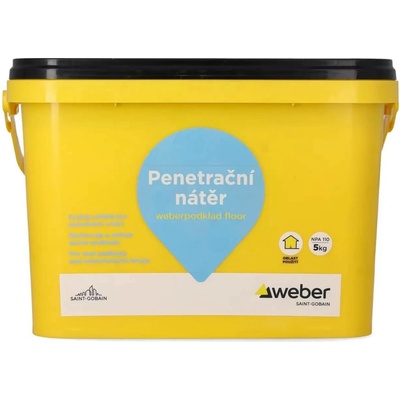 Penetrační nátěr weber podklad floor NPA 110 – 5 kg