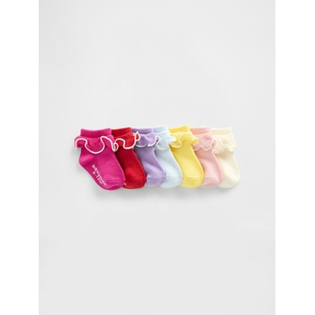 GAP Бебешки чорапи, 7 чифта GAP GAP | Mnogotsveten | Момичешки | 4-5 години