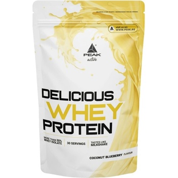 Peak Delicious Whey Protein [900 грама /ПЛИК/] Кокос със синя боровинка