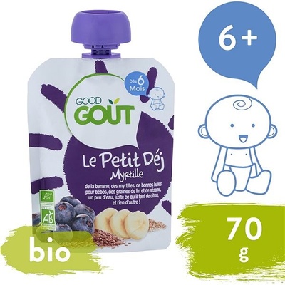 Good Gout BIO Čučoriedkové raňajky 70 g