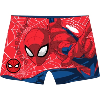 Spider Man licencia Chlapčenské kúpacie boxerky červená tmavo modrá