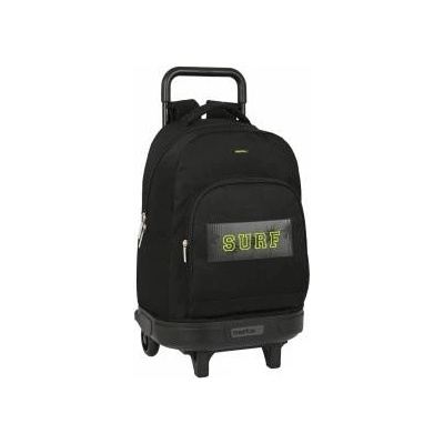 SAFTA Училищна чанта с колелца Safta Surf Черен (33 x 45 x 22 cm)