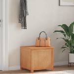 vidaXL Кутия за съхранение със съхранение 50 x 45 x 45 см Масивен дъб (42000873)