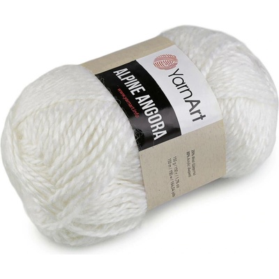 Pletací příze Alpine Angora 150 g Varianta: 6 (330) krémová nejsvět., Balení: 1 ks 61636/160052/286146