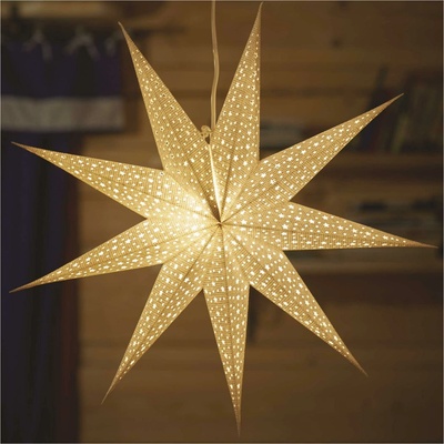 Emos DCAZ09 LED hvězda papírová závěsná 60 cm vnitřní
