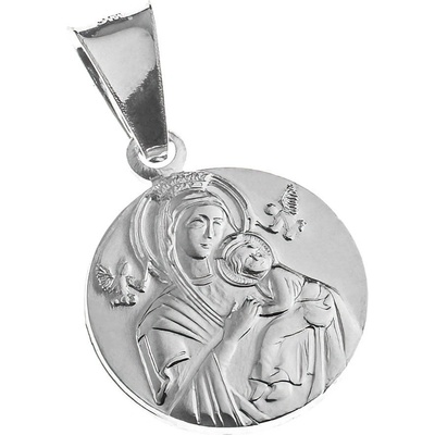 Argento Stříbrný přívěsek Matka ustavičné pomoci 85807