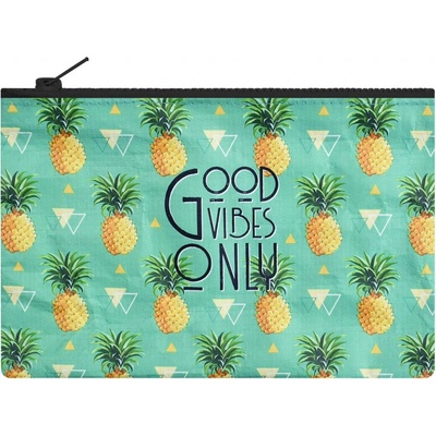 Legami Kosmetická taštička se zipem Ananas 21,5 x 13,5 cm