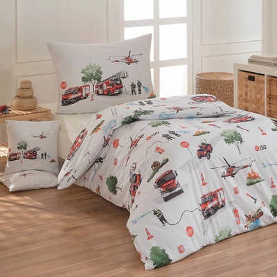 Matějovský obliečky Hasiči Bavlna de luxe 70x90 140x200