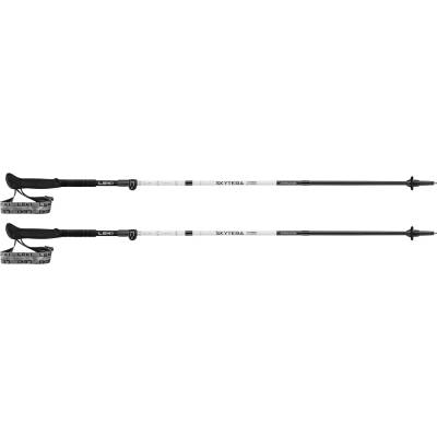 LEKI Туристически щеки Leki Skytera FX Carbon SL Compact Walking poles - White / Black / Orange - размер 100-120 cm (526-1031-0111)