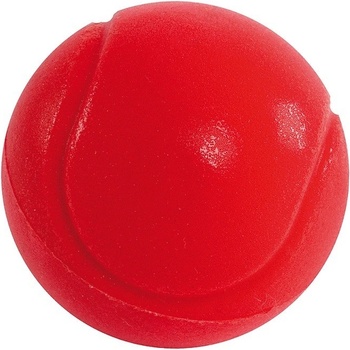 Molitanový softový míček 70 mm s prolisem Červená