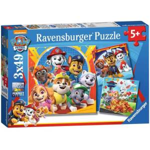 Ravensburger - Puzzle 3x49 Paw Patrol II - 40 - 99 piese
