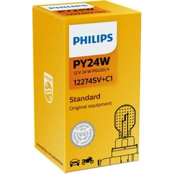 Image 1 of Philips Крушка, мигач philips py24w, 12v, 24w, 1 бр