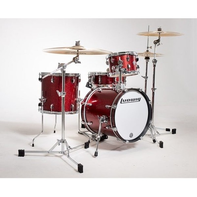 Ludwig LC179X025 Breakbeats by Questlove Wine Red Sparkle