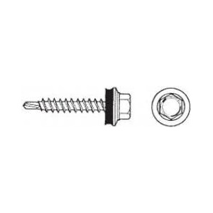 Uncanny Brand Self-tapping screw 4.8*80mm ral 7024