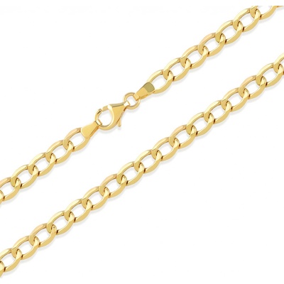 Lillian Vassago Zlatý řetízek typu pancer LLV59-GCH014Y Žlutá