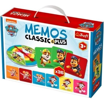 Trefl Pexeso Memos Classic & Plus Paw Patrol/Tlapková patrola