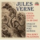 Cesta kolem světa Dvacet tisíc Dva roky - Verne Jules - 5CD