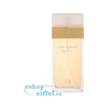 Dolce & Gabbana Light Blue Sun toaletní voda dámská 100 ml