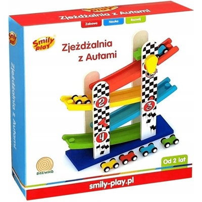 Smily Play Šmykľavka s autami AC6653