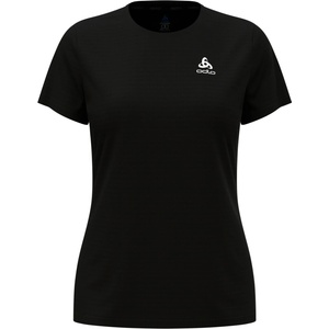 Odlo Дамска тениска Odlo Women's Essential Flyer T-Shirt Crew Neck S/S Running shirt - Black (916-5682-0114)