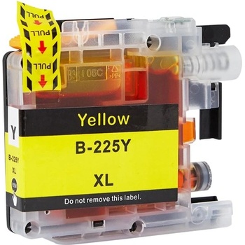 Compatible BROTHER LC225Yellow XL съвместима мастилница Жълта (BROTHER LC225Yellow XL)