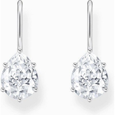 Thomas Sabo H2290-051-14 Silver dangle earrings with white cubic zirconia