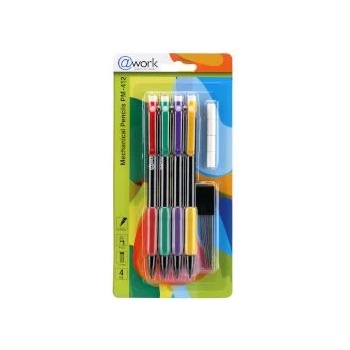 Image 1 of @Work Автоматични моливи 4 броя + графити + гуми