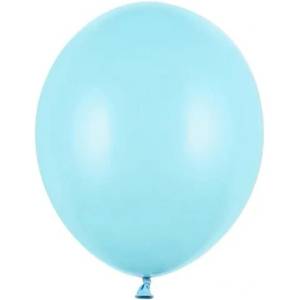 Party Deco Пастелен латексов балон - светлосин - 30 см (sb14p-001j)