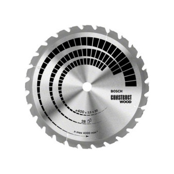Bosch Pílový kotúč Construct Wood 500 x 30 x 3,8 mm, 36 2608640695
