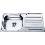  Метална мивка за кухня Cascada 86х43х17см дясна (343799) Мивка за вграждане