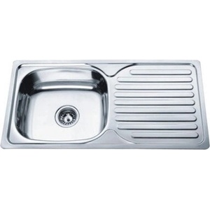  Метална мивка за кухня Cascada 86х43х17см дясна (343799) Мивка за вграждане