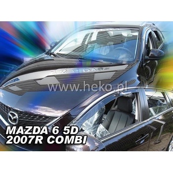 HEKO Ветробрани за MAZDA 6 (2007-2013) Combi - 4бр. предни и задни (23147)