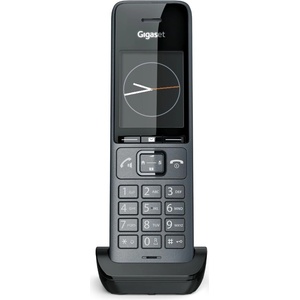 Gigaset COMFORT 520HX - DECT handset with charging cradle - Cordless telephone for router and DECT base, titanium black [Compatible in DE, IT, FR, NL, BE, CHE, AUT] [Without base] - HU-XI-201 (HU-XI-201) Телефонни апарати