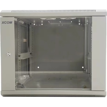 Екском Комуникационен Шкаф 9U 600x450мм W600/D450/H370, RAL7035 (RACK 9U 600х450 RAL7035)